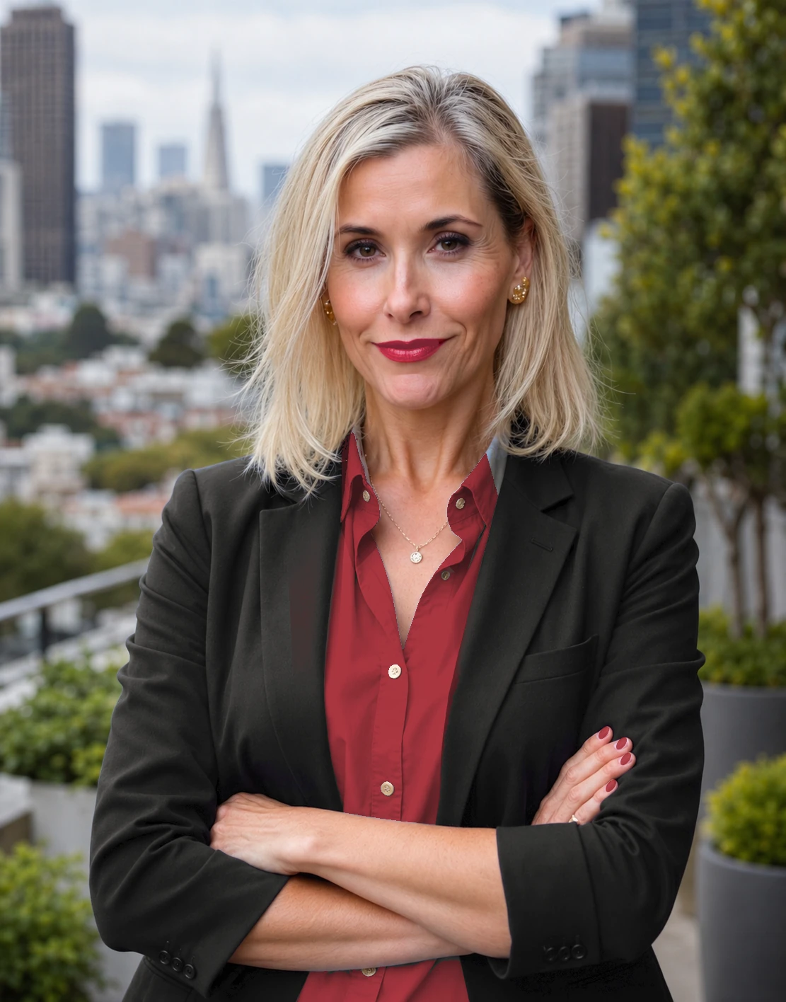Jennifer Neeley, strategic marketing advisor and growth and trust strategist, in San Francisco